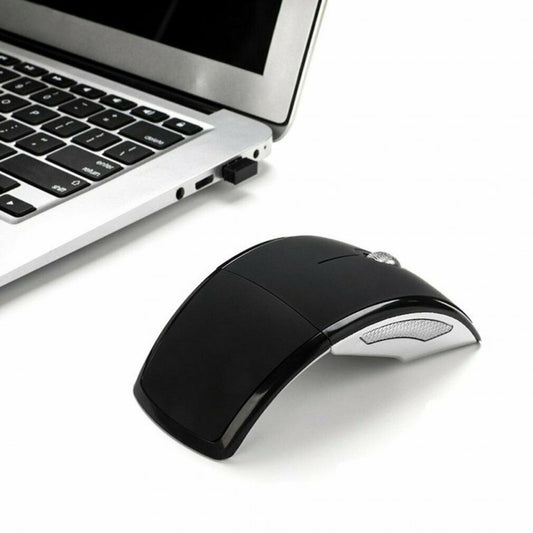 Összecsukható vezeték nélküli lézeres egér wireless egér-0